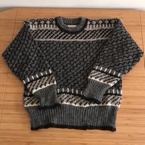 Vintage Runox 100% Pure Wool Sweater Size Medium